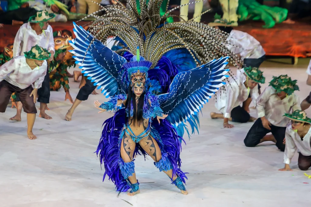 A legendária Marciele Albuquerque abrilhantando o festival.